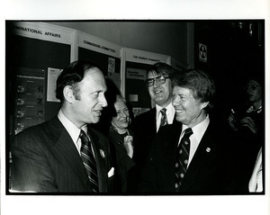 Jimmy Carter and William Vanden Heuvel