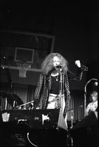 Jethro Tull in concert at the Springfield Civic Center: Ian Anderson on vocals