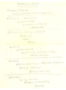 World of 1937 lecture notes