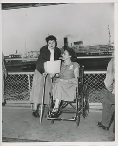 Disabled women on annual boat ride