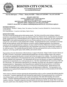Committee on Government Operations hearing minutes, April 22, 2015