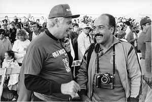 Bernard Cardinal Law and city photographer Alfonso Fajardo