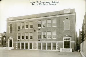 John B. Cashman School, Paris Street, East Boston