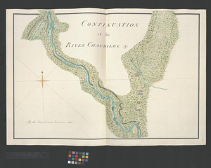 Continuation of the River Chaudière &c.