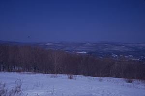 Panorama to the East, Jim Smith Hill, Taconic Crest. Image 6. View to east-northeast.