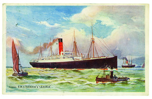 Cunard R.M.S. "Ivernia & Saxonia"