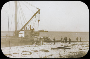Construction of a breakwater