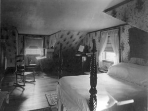 Loring House, Loring St., Weston, Mass., Bedroom.