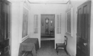 George Sturgis Paine House, "The Oaks," Lincoln St., Worcester, Mass., Entrance Hall.