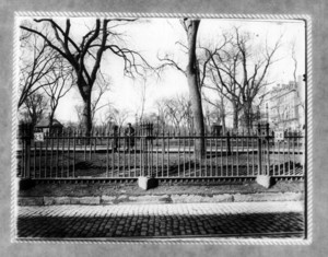 Boylston St. fence of Common #25 to #26