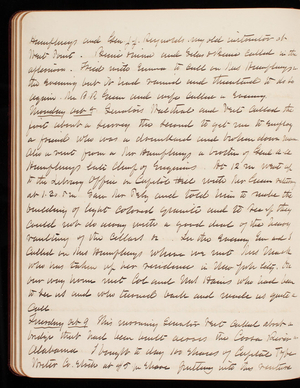 Thomas Lincoln Casey Diary, June-December 1888, 076, Humphreys and Gen. J. J. Reynolds