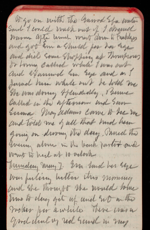 Thomas Lincoln Casey Notebook, February 1890-May 1891, 81, to go on with the [illegible] water