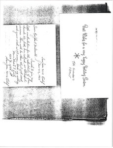 Letter from Mr. and Mrs. Lietz to the Reverend John H. McDonald