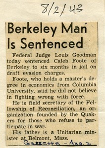 Berkeley man is sentenced
