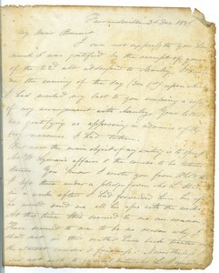Letter book from Joseph Lyman