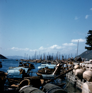 Boats in Aberdeen bay