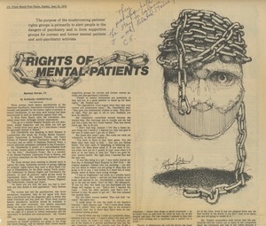 Rights of mental patients