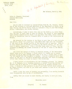 Letter from Fernando Romero to Atlanta University