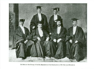 W. E. B. Du Bois, Harvard graduation