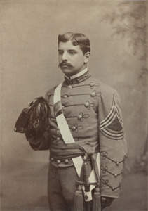 Alfred A. Hevia in military dress