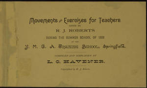 Movements and Exercises for Teachers, 1888