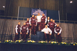 Springfield College men's gymnastics team USGF Championship (April, 2001)