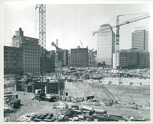 City Hall area construction