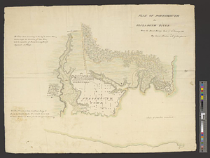 Plan of Portsmouth on Elizabeth River