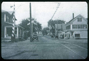 Saugus Center, looking north