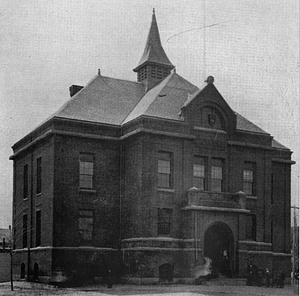 Hamilton School, corner of Albion and Lake Streets, circa 1894