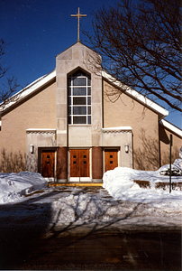 Saint Anthony's Church in the snow (1)