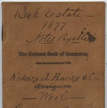 Notes Payable 1877, Commission Merchant Fall of 1873