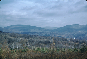 View of eastern Hopkins Forest toward "The Dome" and East Mountain - Pine Cobble from "The Plains of Abraham."