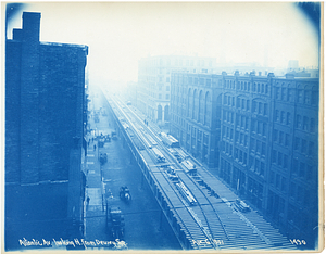 Atlantic Avenue looking north from Dewey Square