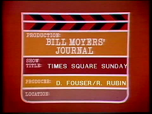 Bill Moyers Journal; Times Square Sunday