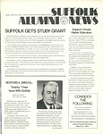 Suffolk University Alumni News Bulletin, Vol. 2, No. 4, January 1973