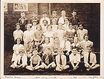 Williams Elementary School Fourth Grade class photo