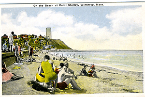 Post Card Picture of Point Shirley