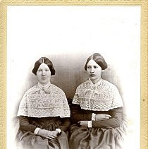 Young Women with Lace Shawls