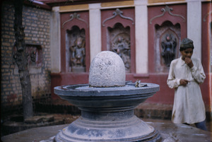Sculpture of Shiva linga