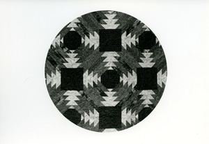 Quilt with circular mask
