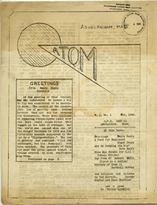 Atom. vol. 1, no. 1