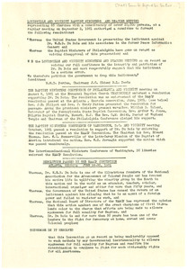 Resolutions for the defense of W. E. B. Du Bois