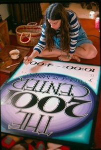 2001 Center sign painted by Alaina Snipper