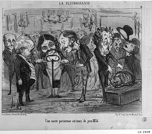 Une soirée parisienne au mois de juin 1853.