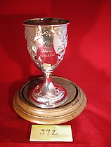 Silver Goblet Presented to William Jackson