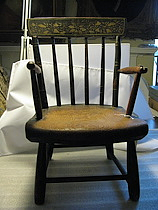 Child's Painted Spindle-Back Chair