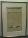 1914 Charter establishing Suffolk University Law School, photograph, 1914