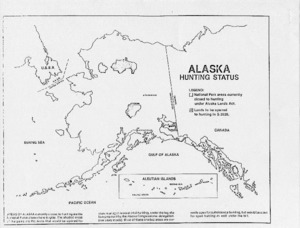 Facts sheets on sport hunting Amendment to Alaska Lands Act