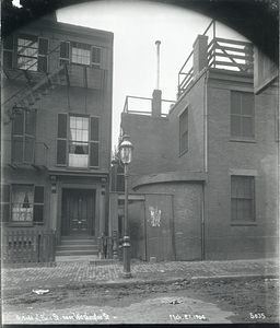 South side of Pine Street near Washington Street